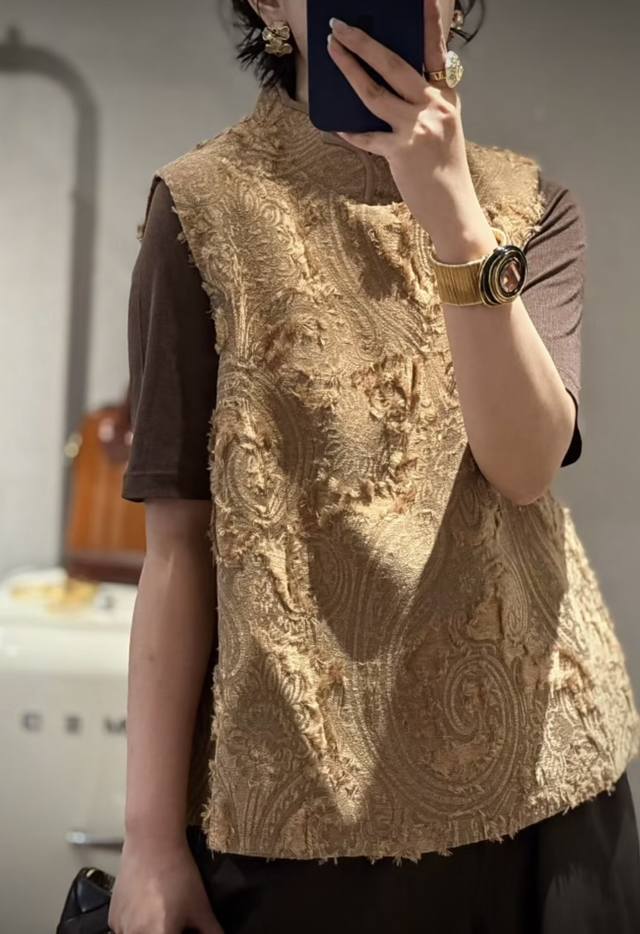 2025 Hot New Model High-end Custom Silk Wool Irregular Stand-up Collar Slant Lap