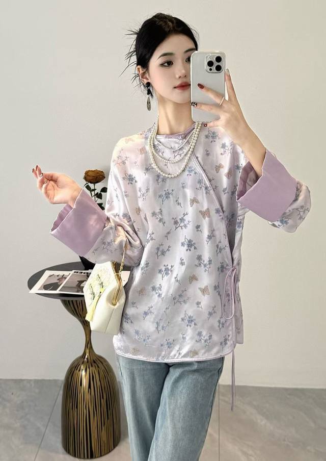 Hot item recommendation! ! ! 2025 original spring new Chinese style mulberry si