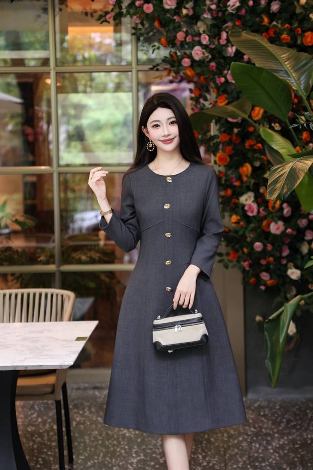 Autumn and winter new style celebrity high-end atmosphere classic slimming tempe