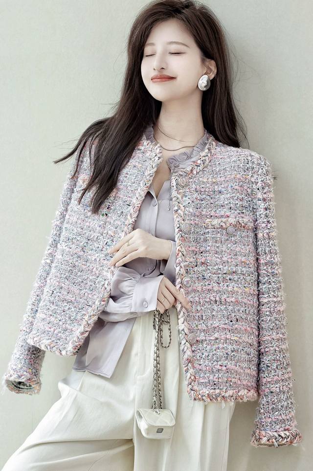 Cheap daughter! Wool Chanel jacket! Noble and popular castle fragrance | Fashion