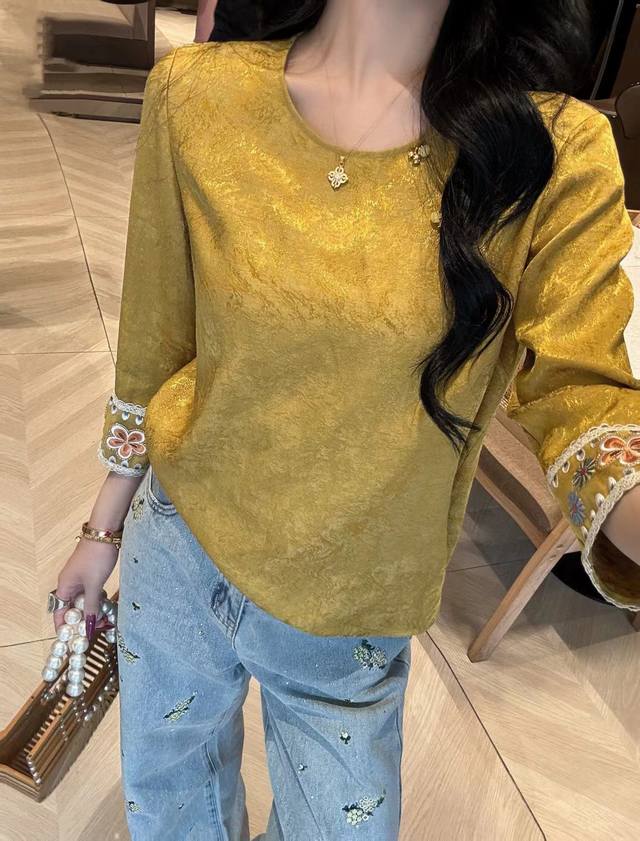 Hot-selling fashionable and versatile high-quality heavy-duty embroidered beaded