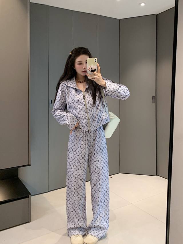 25Ss new Louis Vuitto* monogram suit ~ exclusive design, customized monogram fab