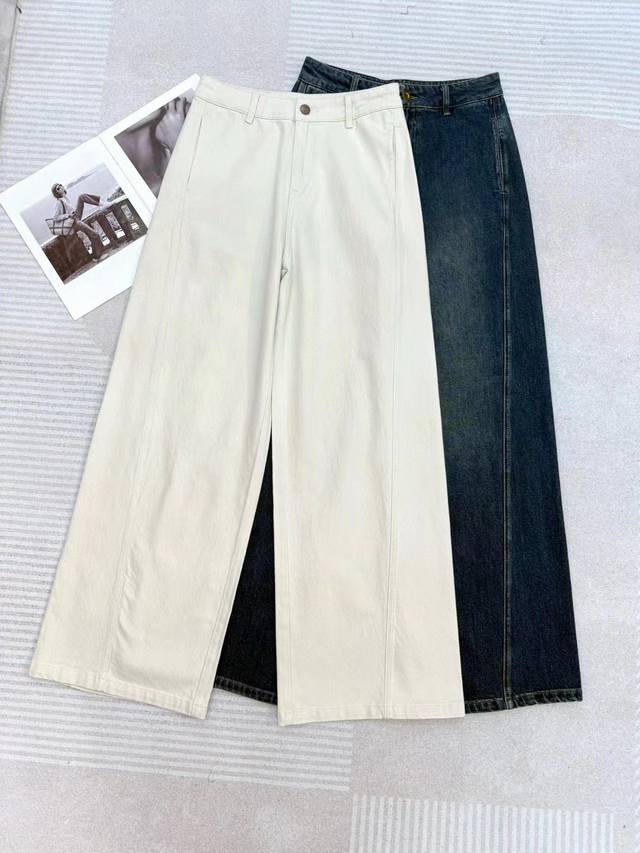 Autumn Hot Style Side Pocket Minimalist Bc Shape Pants Size: S-Xxl