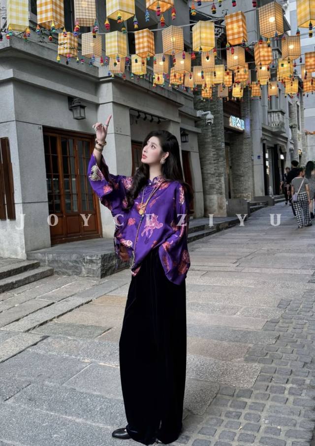 Versatile Velvet Straight Pants High-end velvet straight pants, luxurious and el