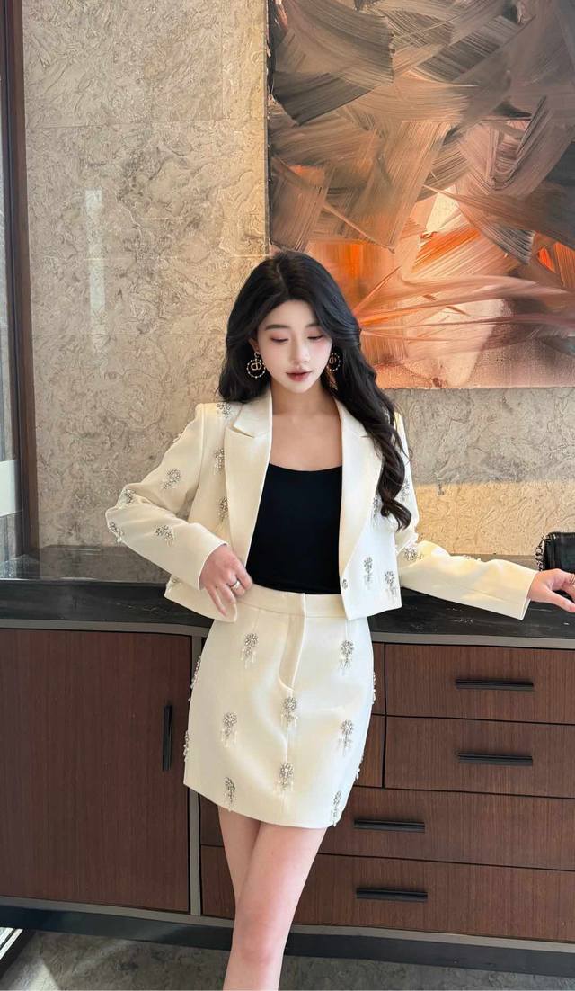 Highly recommend 25Ss autumn new style heavy-duty custom-made short suit jacket