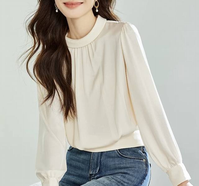 New style lace back sexy silk top S-Xl