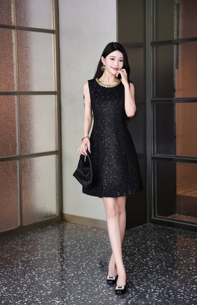 Dress Jacket Note: One set includes New Chanel style vest dress jacket can be s