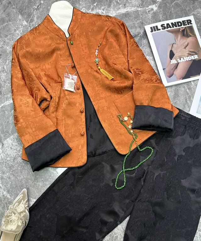 Hot-selling jacket resale import rayon linen jacket, double-sided and double-wea