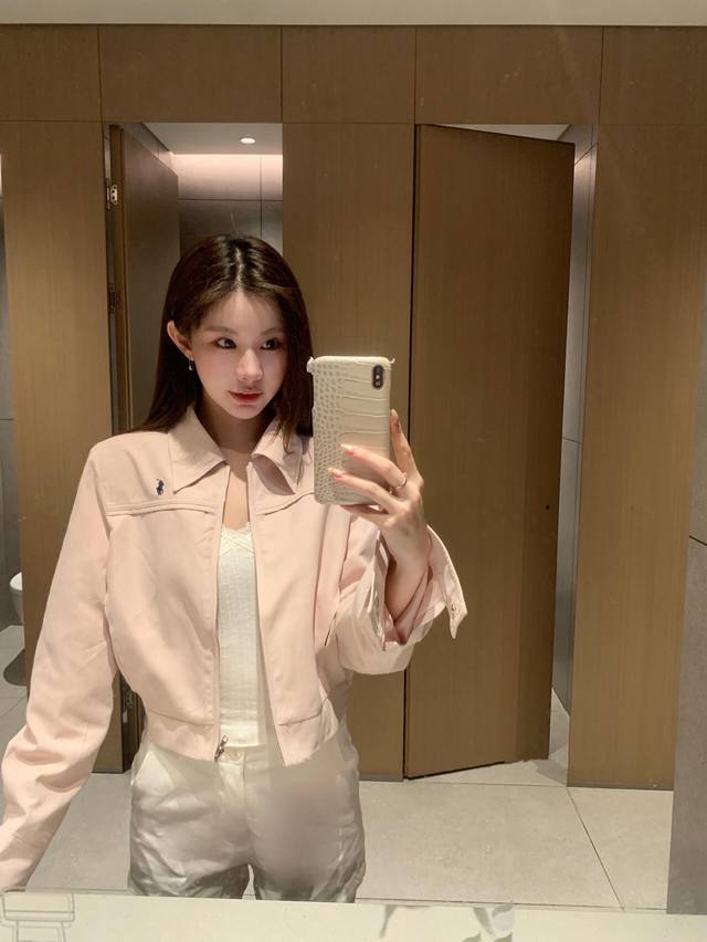 Jacket Polo new style lapel horse logo embroidered jacket short coat Color: 3 c