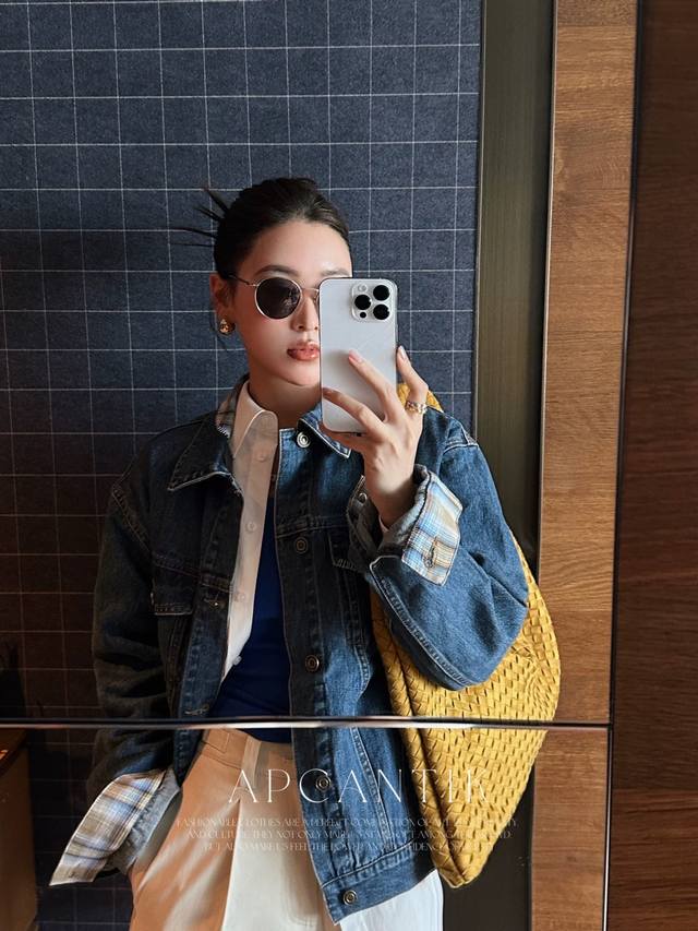 Huge explosion on the body super good-looking! Unique fashion color plaid print