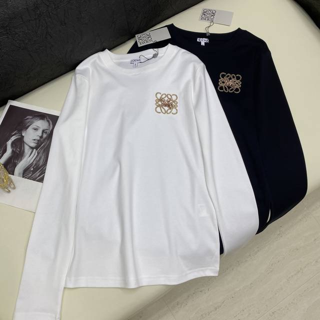 2025 New Product Real photos of Loe's new autumn and winter long-sleeved base la