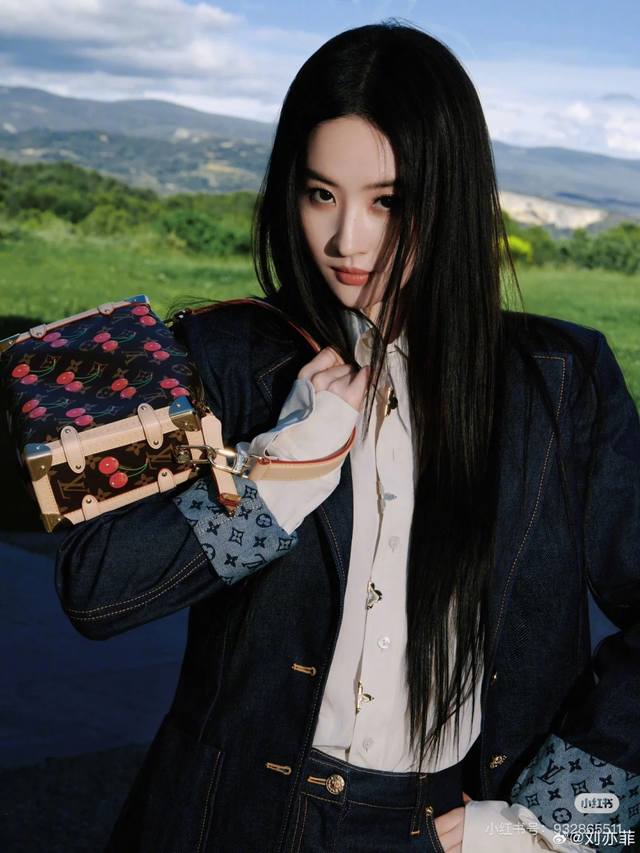 Heavyweight Liu Yifei suit! High-end quality! Imported custom soft denim! Origin