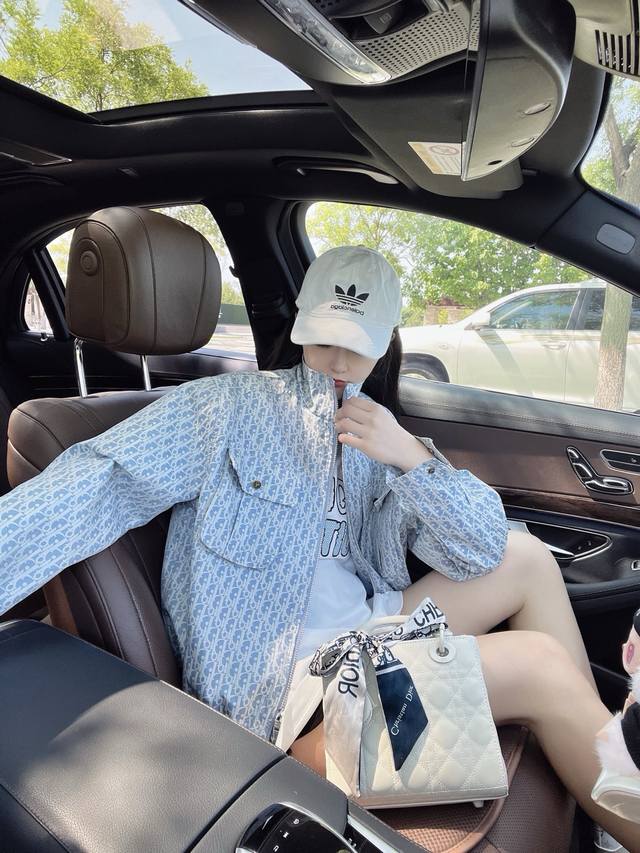 Dio* 25 new classic monogram jacquard jacket with three-dimensional tailoring, a