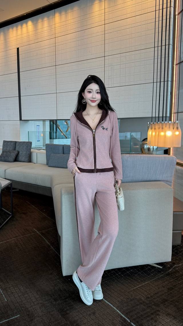 Pink khaki S~Xxl 5 sizes 2025 autumn and winter new arrivals, fashionable and s