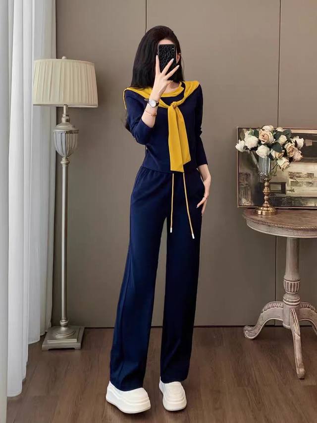 Size: SML-Xl Color: Dark blue ~ yellow Fabric: Cotton Description: Simple and a