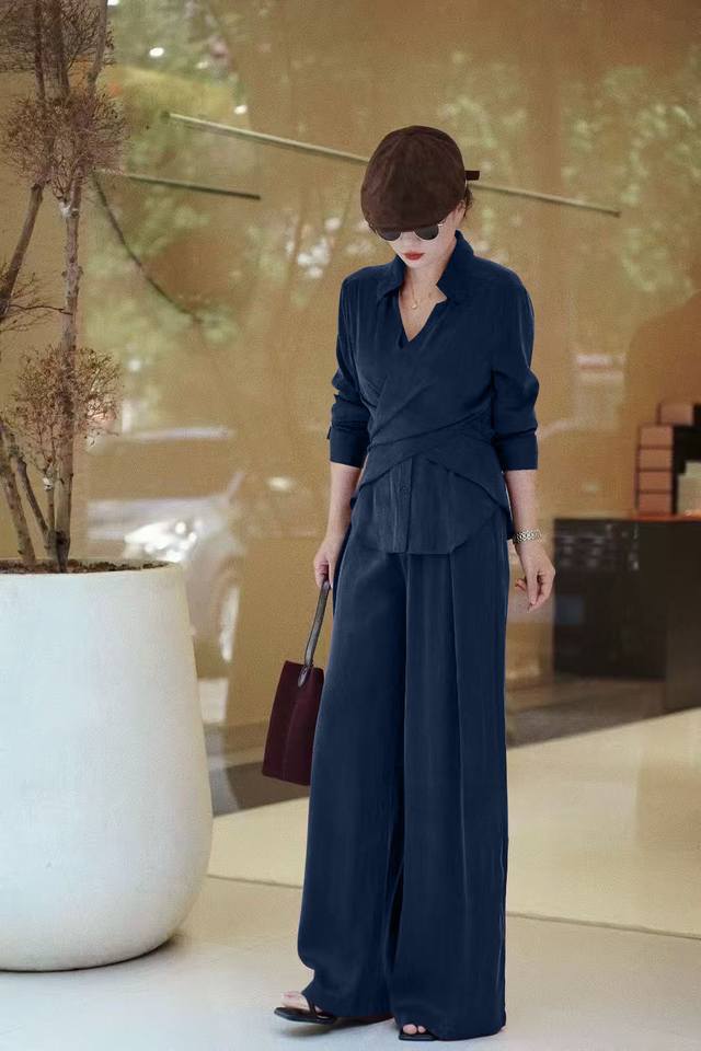 Hot-selling copper-ammonia silk suit, pearl satin luster