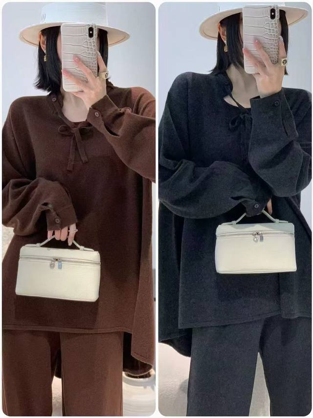 New full fur collar tie long sleeve one size