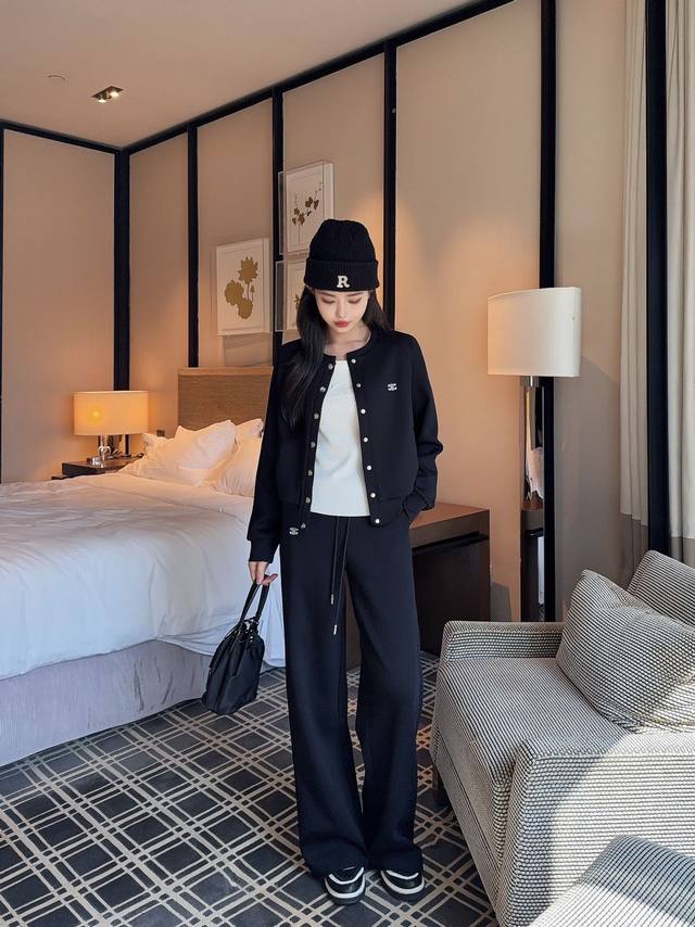 25Ss new casual suit, a set of matching for the street, no worries. This gray fl