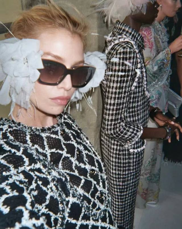 New Chane* Heavy Diamond Embroidery Small Chanel Style Knitted Jacket