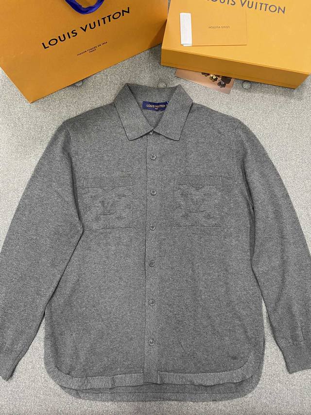 Knitted Jacket Shirt An eclectic knitted shirt jacket is now available! Perfect