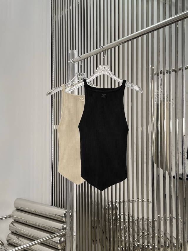 Actual photos! Latest Cou 25New faucet chapter knitted vest Color: Khaki, Black