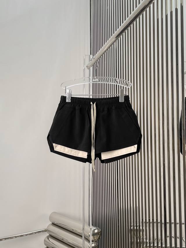 Actual photos! The latest Rick O25New classic acetate white pocket drawstring s