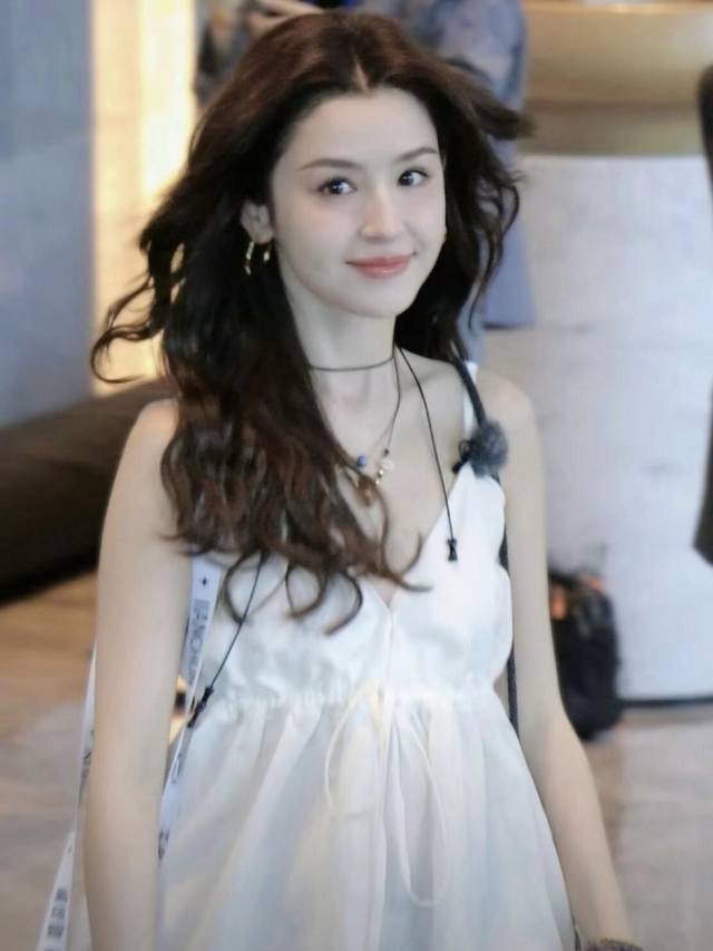 25Ss Spring and Summer Lacerta Hani Kezi Same Style Suspender Top White 100% Lin