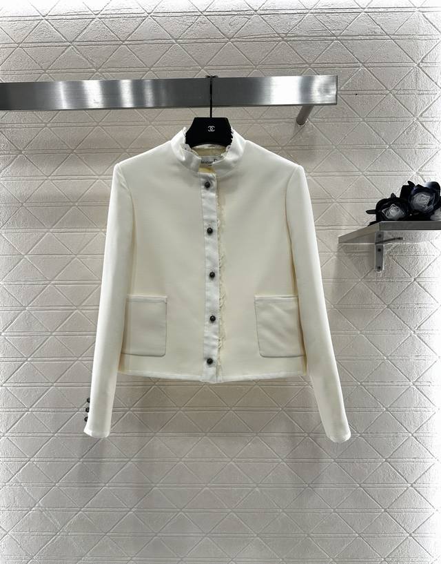 Dio* 2025 New Arrivals Small stand-up collar embroidered suit jacket Custom Yb i