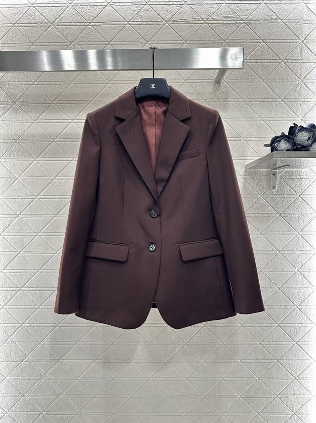 Gucc* 2025 New Arrivals Straight-shoulder Lapel Blazer and Trousers Set Customiz