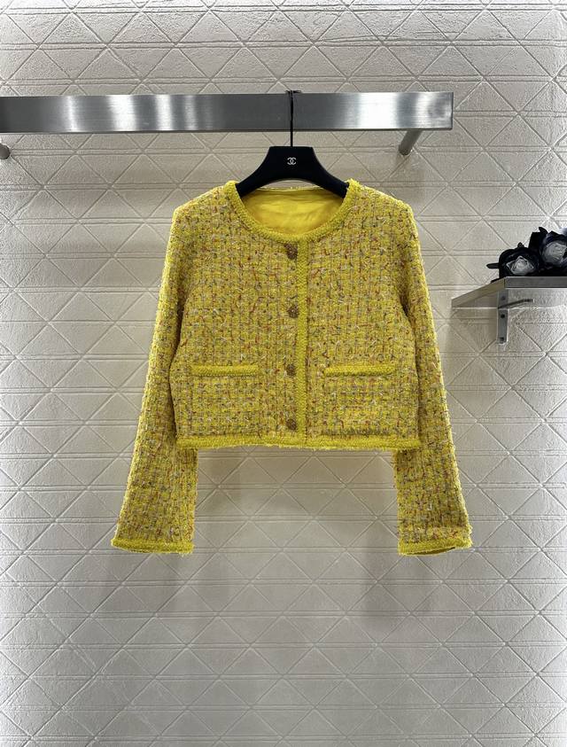 Chane* 2025 New Arrivals Colorful Binding-Edge Braided Dress Jacket Custom Yb Im