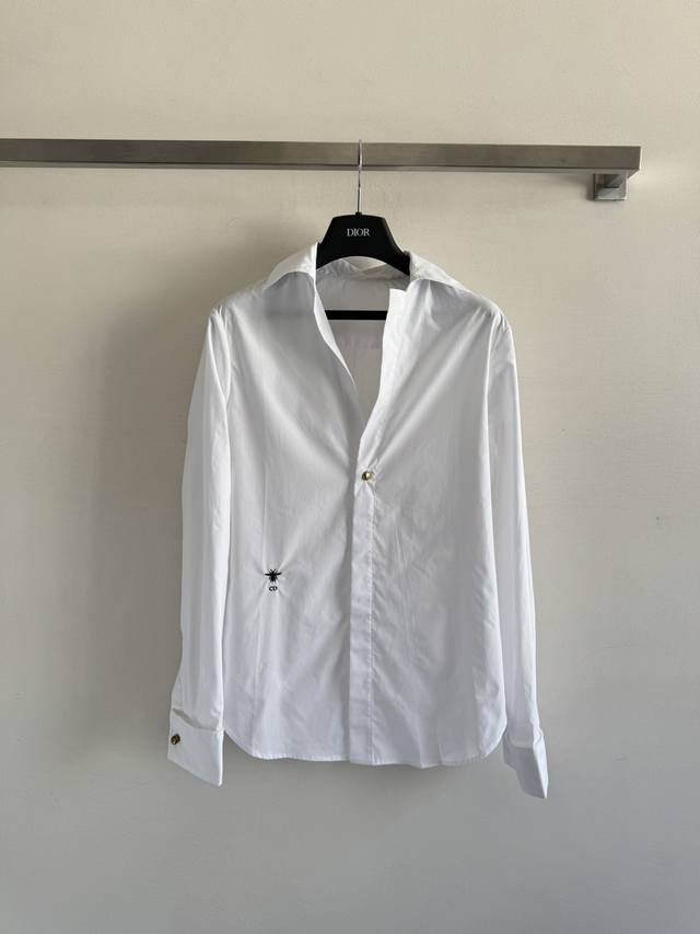 Dio*Fw New long-sleeved shirt, classic style, quality custom cotton fabric shirt