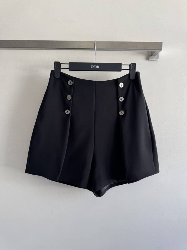 Dio* 25Fw New Double-Breasted Shorts Custom Yb Double-Breasted Design Fashionabl