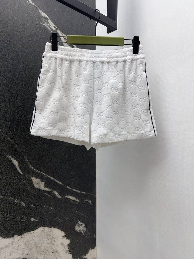 Gu 25Ss autumn and winter new classic Gg white casual suit stand collar jacket b