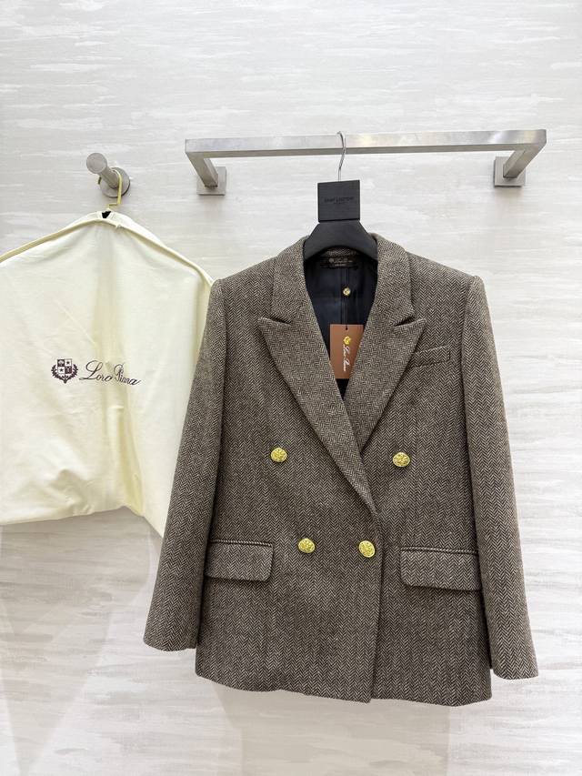 Lp3 Autumn and Winter New Herringbone Wool Suit Jacket High Quality Customizatio