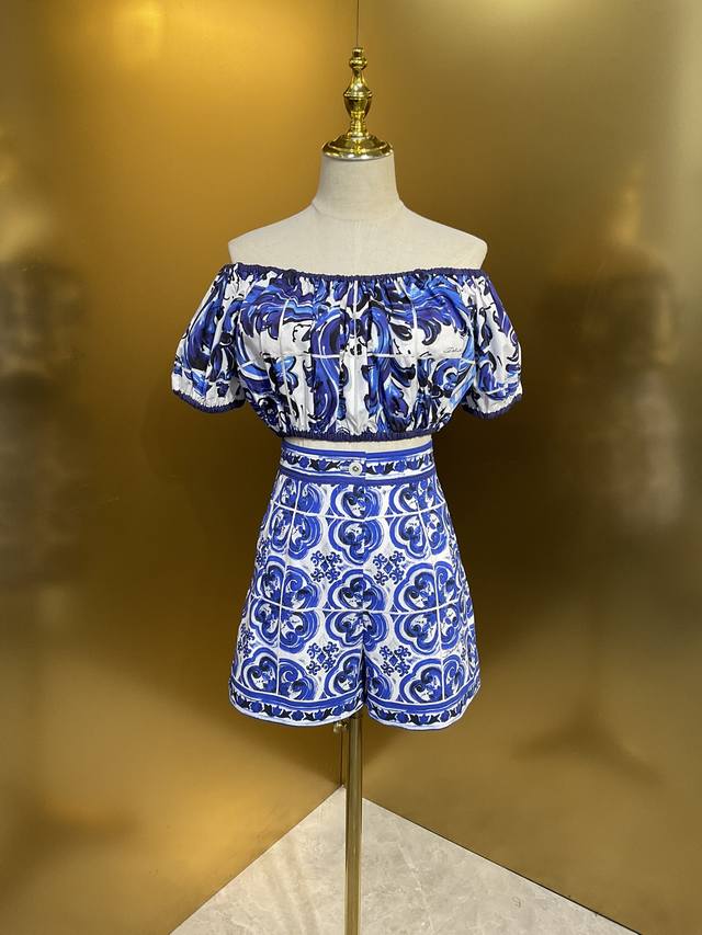 New green pottery glaze cotton printed fashion shorts Smlxlxxl 201