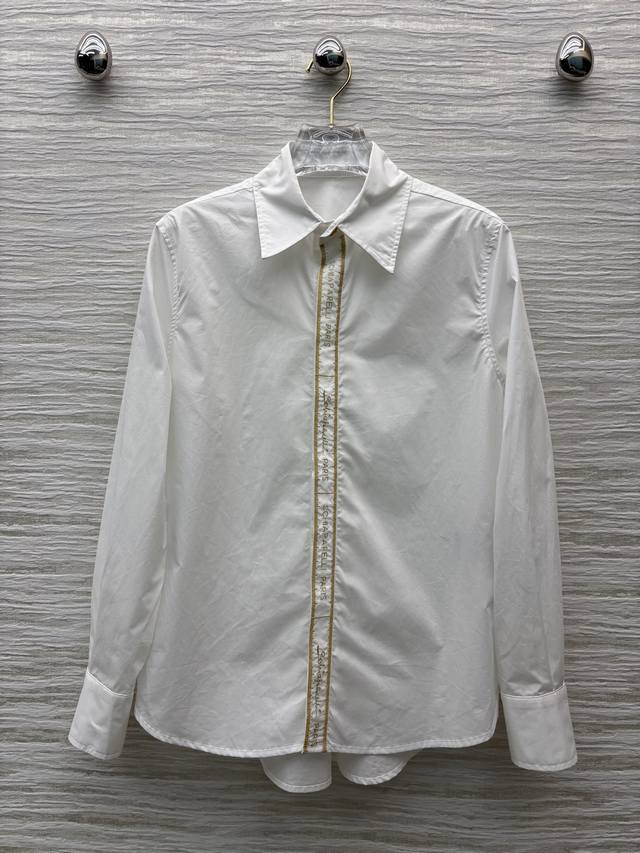 Four sizes Smlxl Sch home 25 new contrasting letter embroidery long-sleeved shi