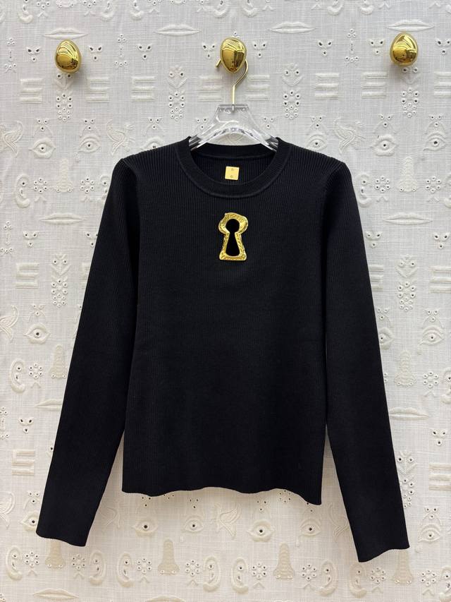 Sch 25 Autumn and winter round neck knitted long sleeve sweater solid color with