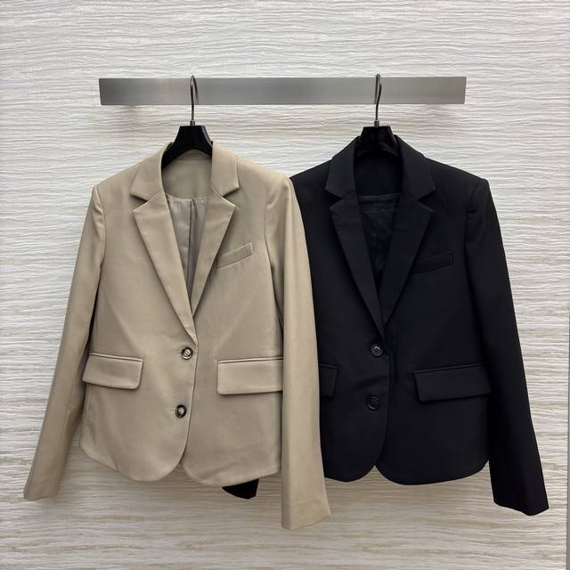 Lw's 25th autumn and winter new style suit jacket with elastic back and leather