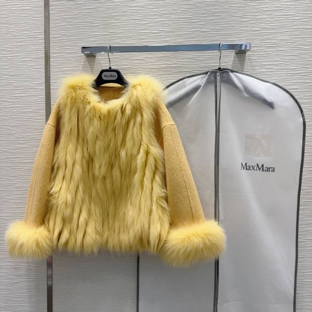 Original quality channel hot product Max Mar*A double-faced cashmere coat for h