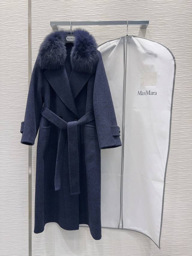 Original quality channel hot sale Max Mar*A double-faced cashmere coat for high