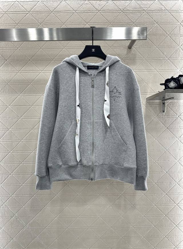 Louis Vuitto*2025 New Arrivals Hooded Jacket and Pants Set Custom Yb twill cotto