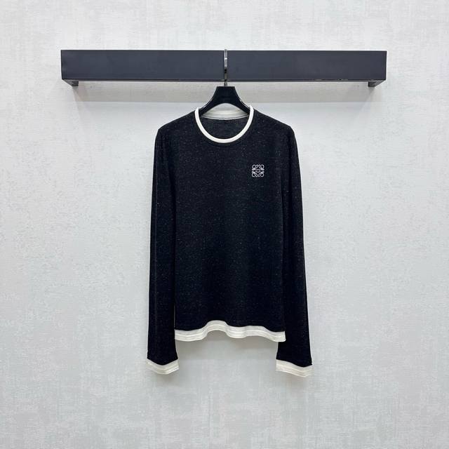 Loew*2025 new arrivals. Contrast logo base shirt. Custom YB imported blended woo