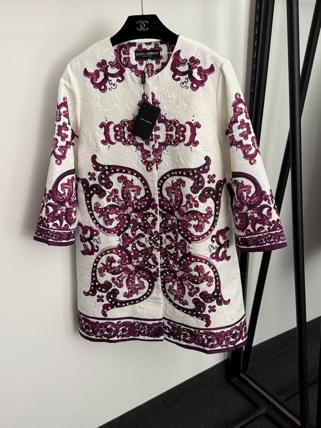 Style No. 20255919 Dg* New Heavy-Duty Diamond Vintage Pattern Print Long-Sleeve