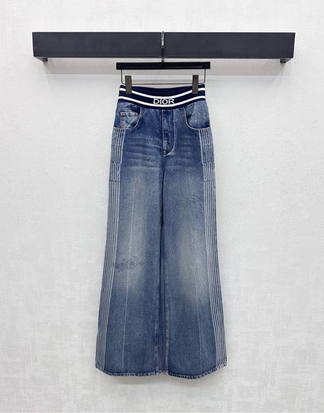 Dio*2025 New Arrival: Stretch Webbing Jeans. Custom-made YB imported twill cotto