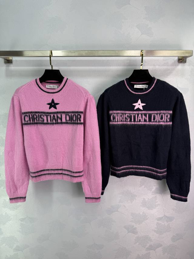 Dio*25's new autumn/winter five-pointed star knit sweater features classic jacqu