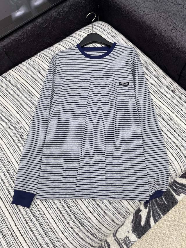 Hot item in stock! Original custom Miu Mi* | Exquisite contrasting color label l