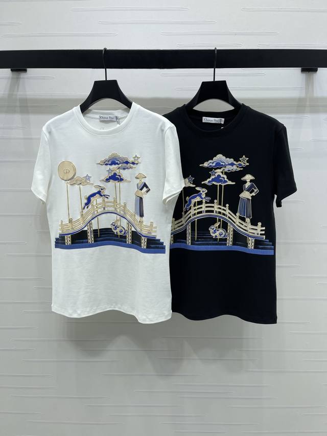 New, original, high-end quality, Dio* 2025 Early Fall collection! Crew-neck pri