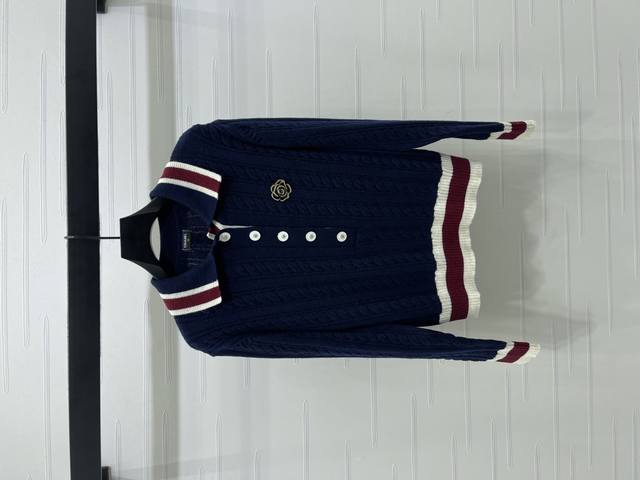 New, original, high-quality Chane* 2025 Early Fall collection! Lapel knit long