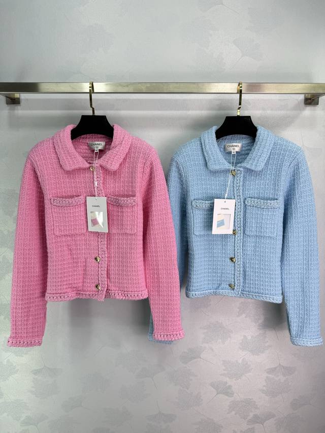 Ch*25 Early Fall new woven lapel jacket with refined Chanel-inspired design, gol