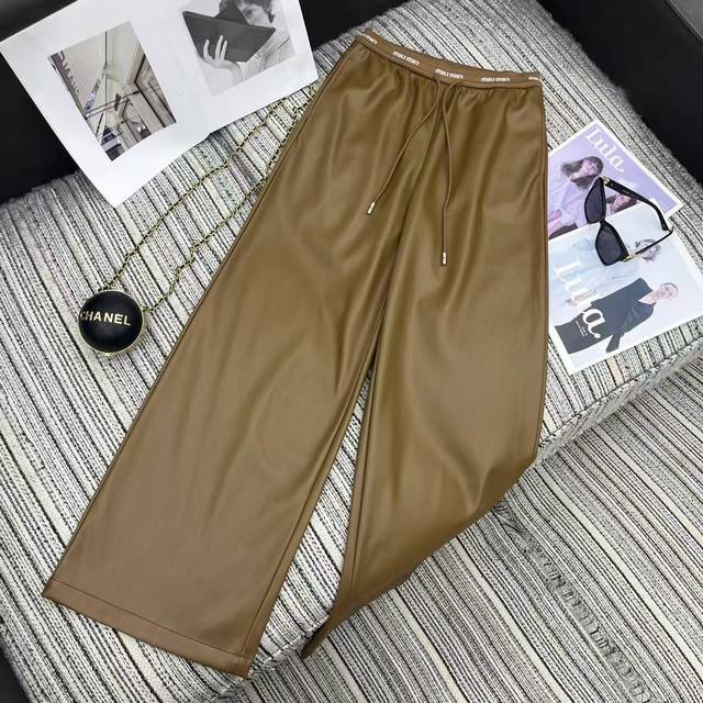 Highly recommend the 25th year early autumn series Miu* new style letter elastic